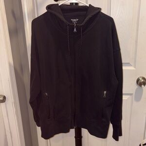 Old Navy Black Hoodie with Zipper